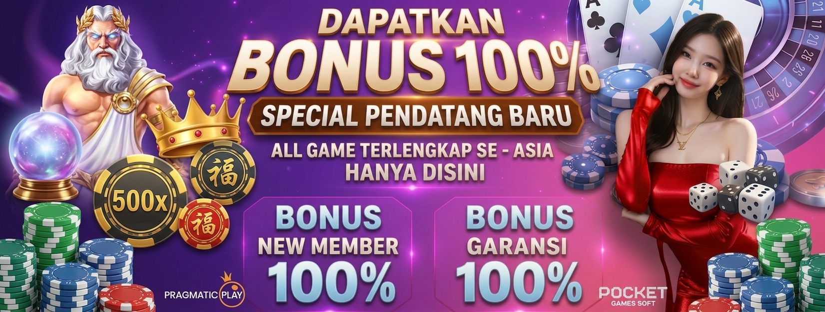 Bonus  New Member 100%